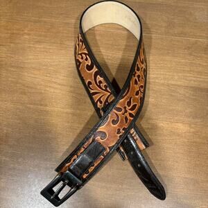 Y2k American Western Leather Cowgirl Belt | Rodeo |Boho | B3